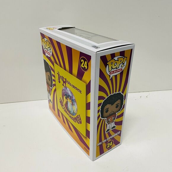 Funko Pop! Albums Jimi Hendrix Are You Experienced #24 NEW Exclusive IN HAND - Picture 4 of 6